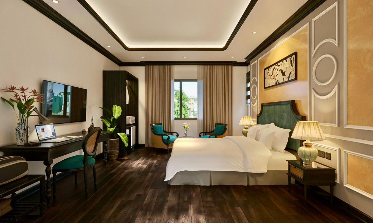 Grand Ha Noi Hotel Hanoi Bagian luar foto
