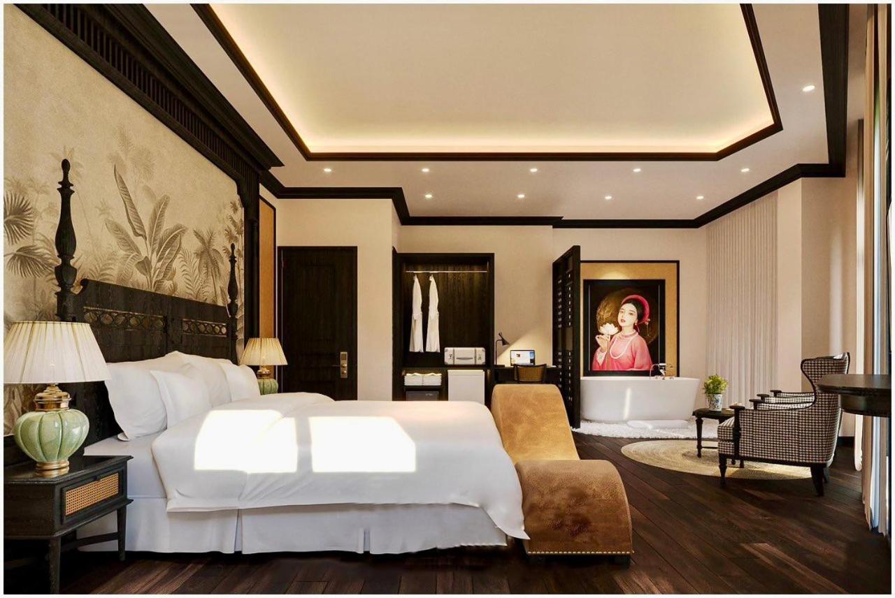 Grand Ha Noi Hotel Hanoi Bagian luar foto