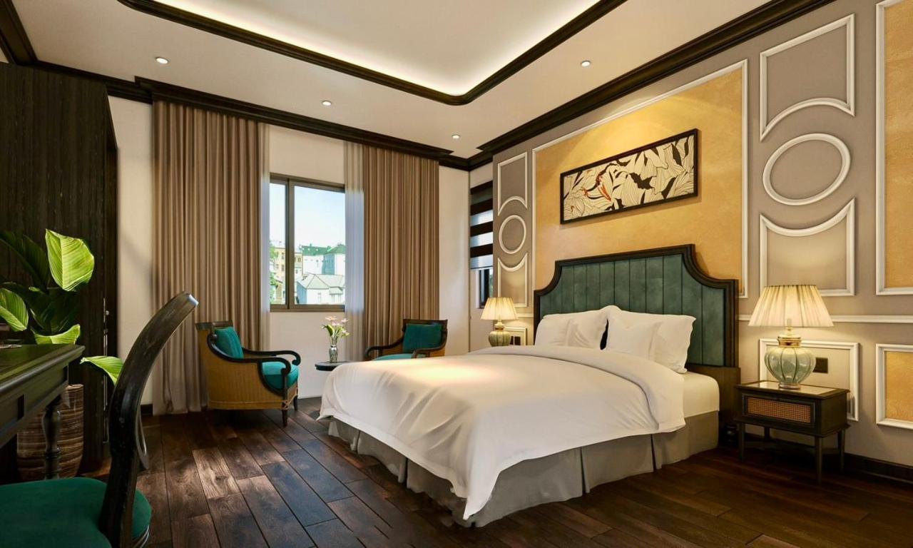 Grand Ha Noi Hotel Hanoi Bagian luar foto