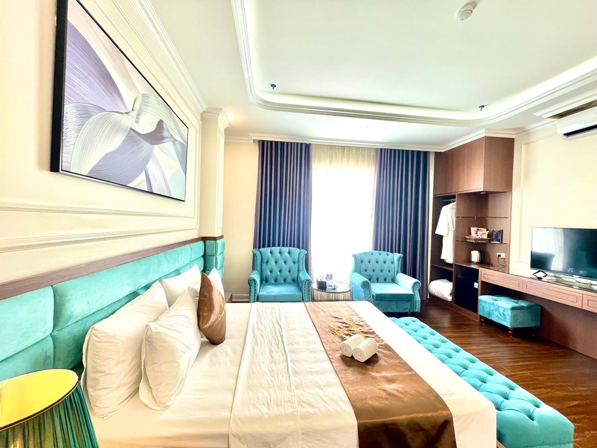 Grand Ha Noi Hotel Hanoi Bagian luar foto