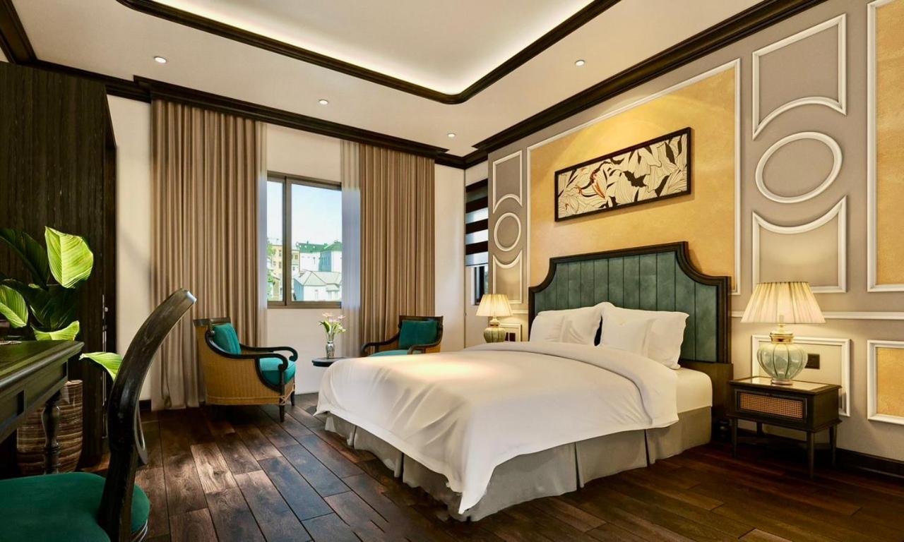 Grand Ha Noi Hotel Hanoi Bagian luar foto