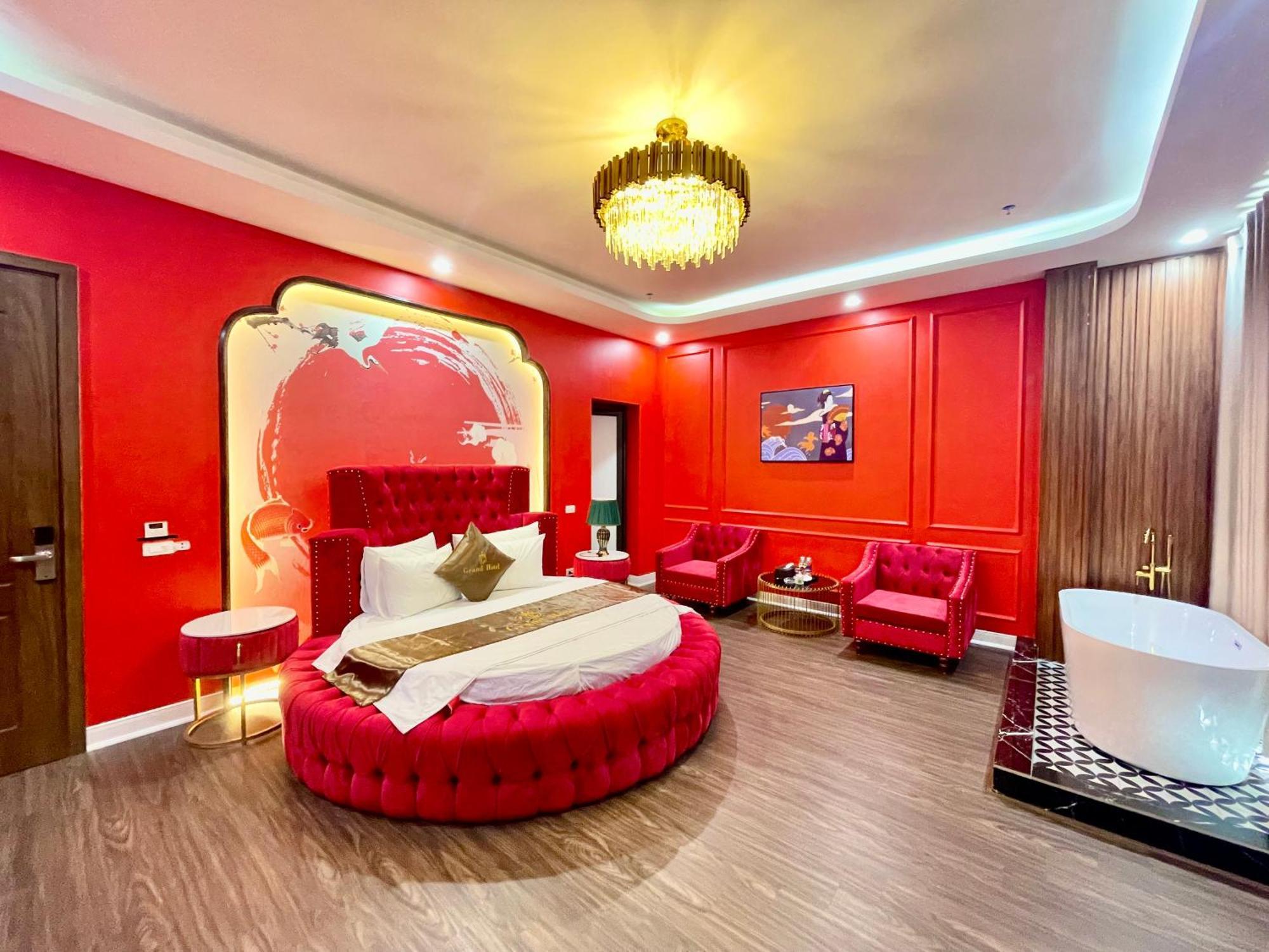 Grand Ha Noi Hotel Hanoi Bagian luar foto